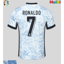 Portugal Cristiano Ronaldo #7 Gostujuci Dres EP 2024 Kratak Rukav